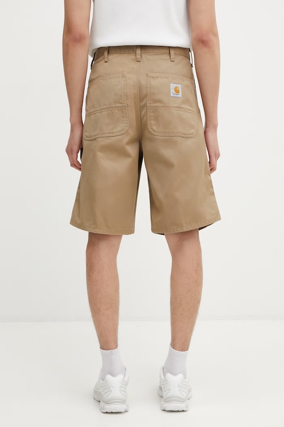Îmbrăcăminte Carhartt WIP Simple Short pantaloni scurți cu bumbac pentru bărbați I034912.8Y02 bej