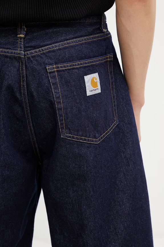 Carhartt WIP Landon Short шорты из денима для мужчин тёмно-синий I030469.102