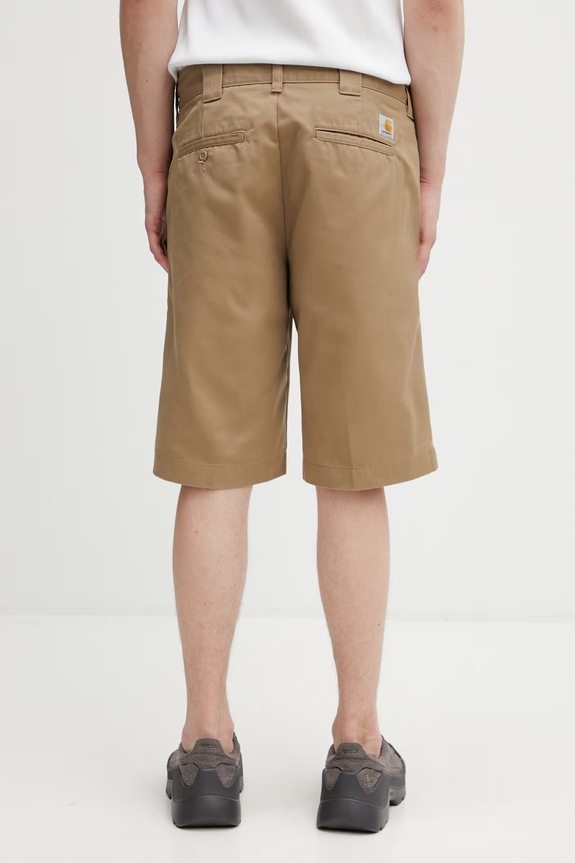 Одежда Carhartt WIP Master Short шорты для мужчин I034913.8Y02 бежевый