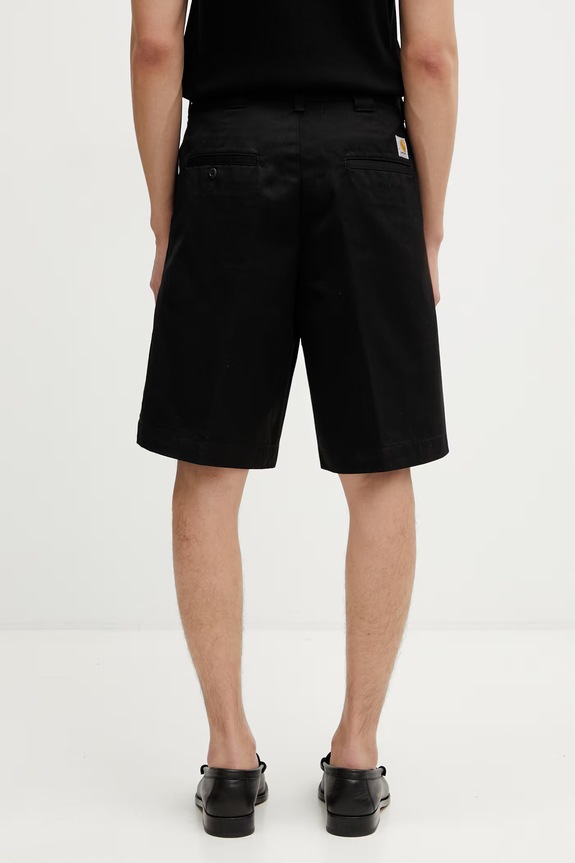 Îmbrăcăminte Carhartt WIP Craft Short pantaloni scurți pentru bărbați I036500.8902 negru