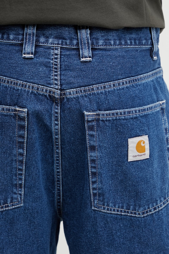 Carhartt WIP Brandon Short pantaloni scurți din denim pentru bărbați albastru I036543.106
