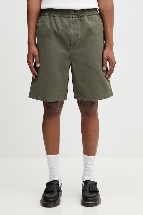 Carhartt WIP Flint Short шорти бавовняні чоловічі зелений I030480.11GD