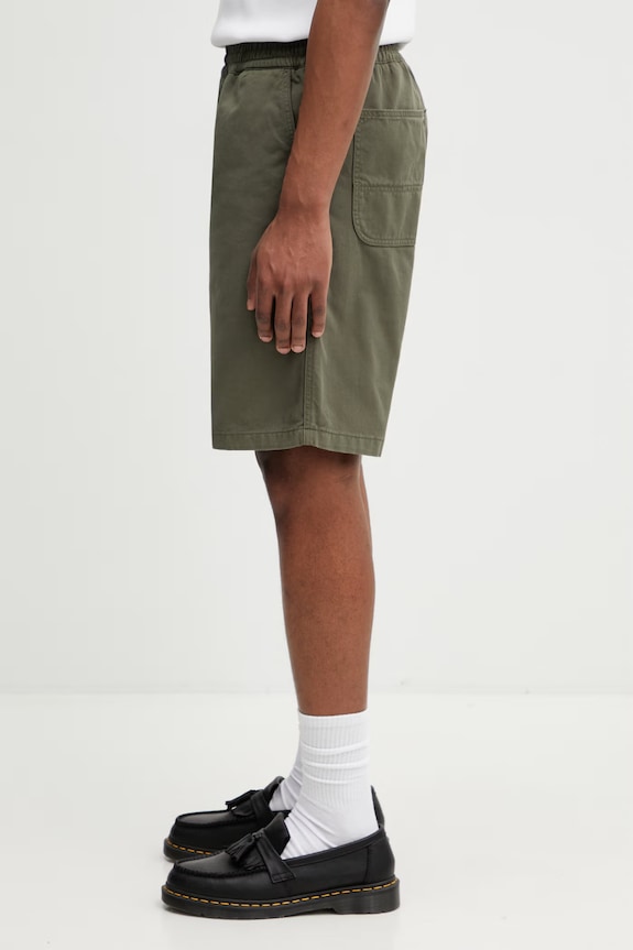 Carhartt WIP Flint Short шорти бавовняні чоловічі I030480.11GD зелений SS26