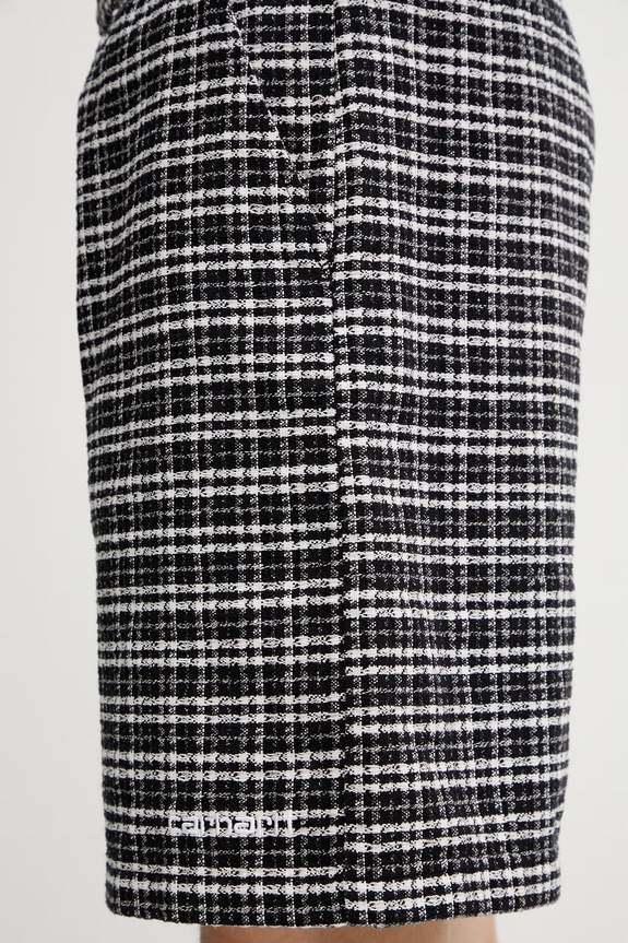 Carhartt WIP Kander Short kratke hlače od pamuka za muškarce crna I036196.3JOXX