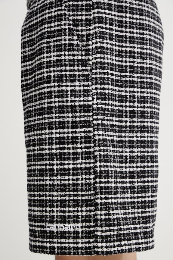Carhartt WIP Kander Short kratke hlače od pamuka za muškarce crna I036196.3JOXX
