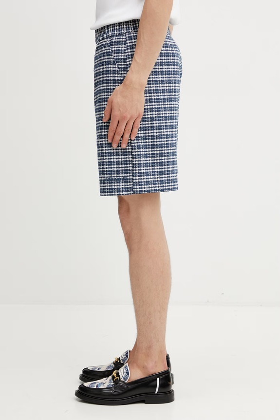 Carhartt WIP Kander Short pantaloni scurți din bumbac pentru bărbați I036196.3JQXX albastru SS26