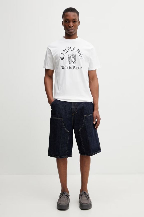 Carhartt WIP OG Double Knee Short pantaloni scurți denim pentru bărbați I036590.102