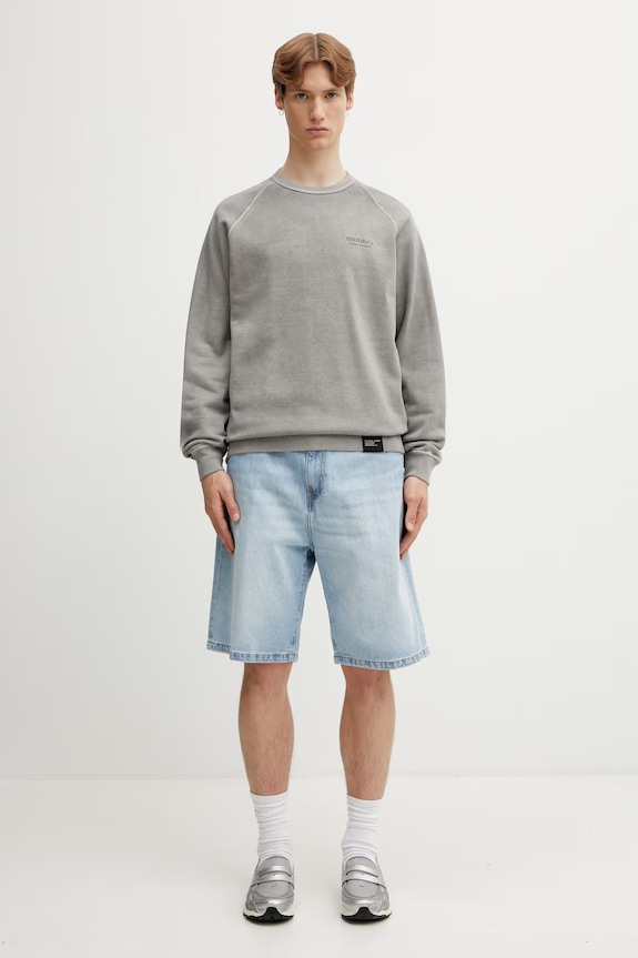 Carhartt WIP Landon Short pantaloni scurți din bumbac pentru bărbați I030469.01WU albastru