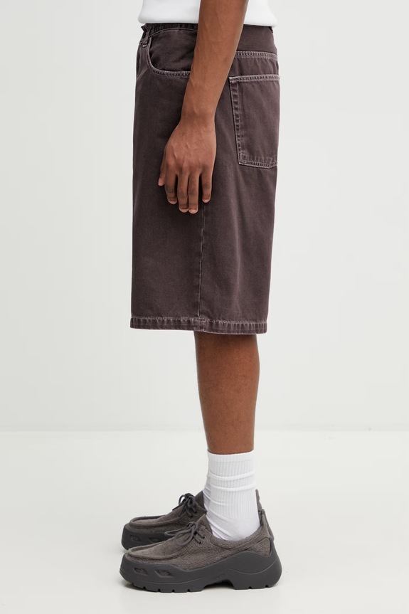 Carhartt WIP Brandon Short pantaloni scurți pentru bărbați din denim I036504.3IS4J maro SS26