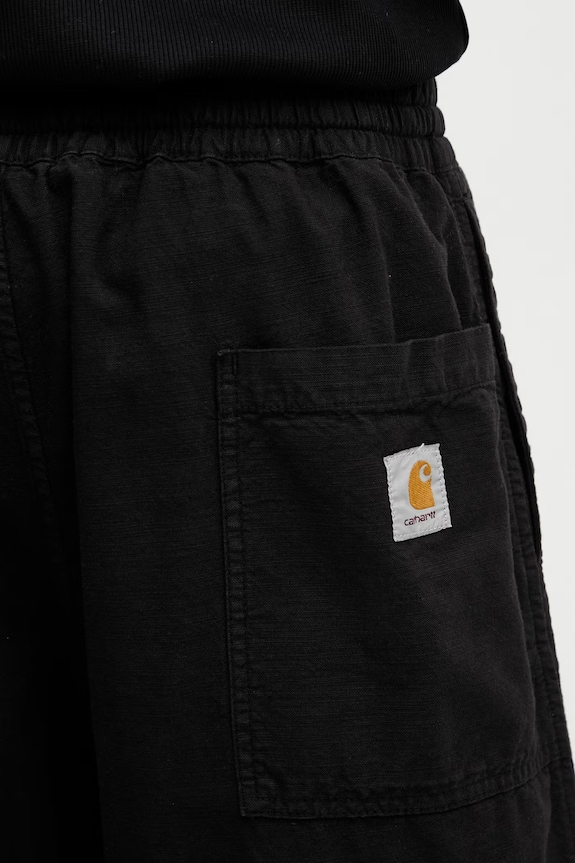 Carhartt WIP Rainer Short pantaloni scurți din bumbac pentru bărbați negru I036493.89GD