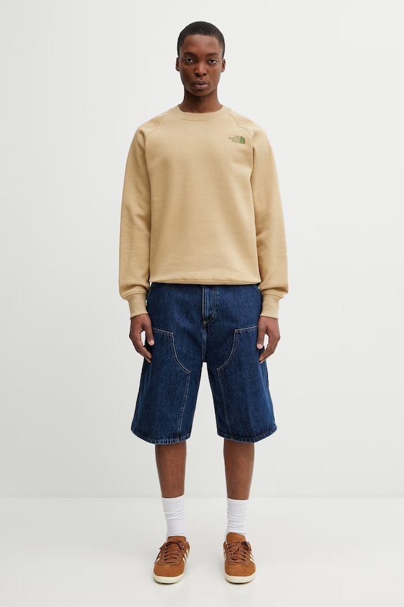 Carhartt WIP OG Double Knee Short pantaloni scurți denim pentru bărbați I036590.106 albastru
