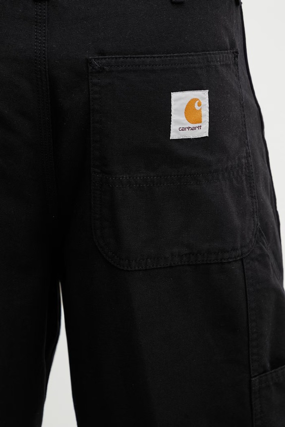 Carhartt WIP Double Knee Short Pantaloni scurți bumbac pentru bărbați I034793.8902 negru