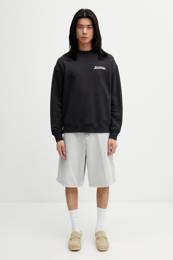 Carhartt WIP OG Single Knee Short pantaloni scurți din denim pentru bărbați I036497.895F gri