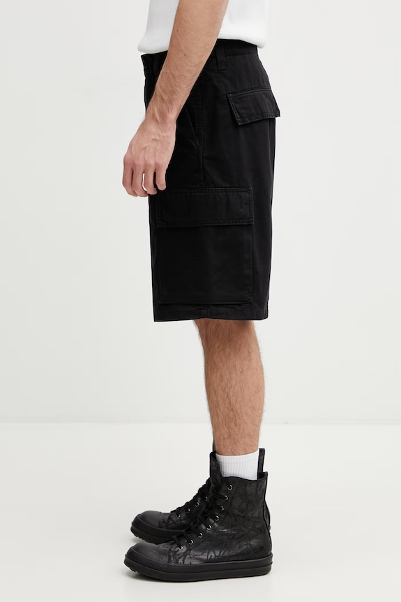 Carhartt WIP Kade Cargo Short szorty cargo bawełniane męskie I036505.8906 czarny SS26