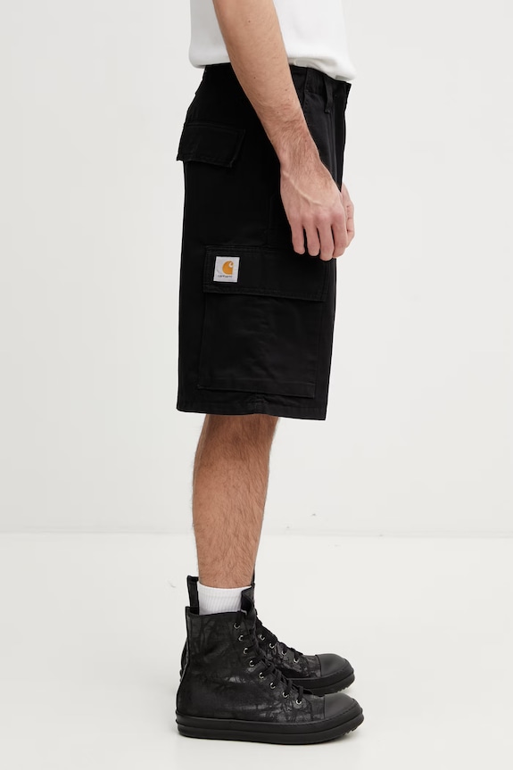 Carhartt WIP Kade Cargo Short szorty cargo bawełniane męskie czarny I036505.8906