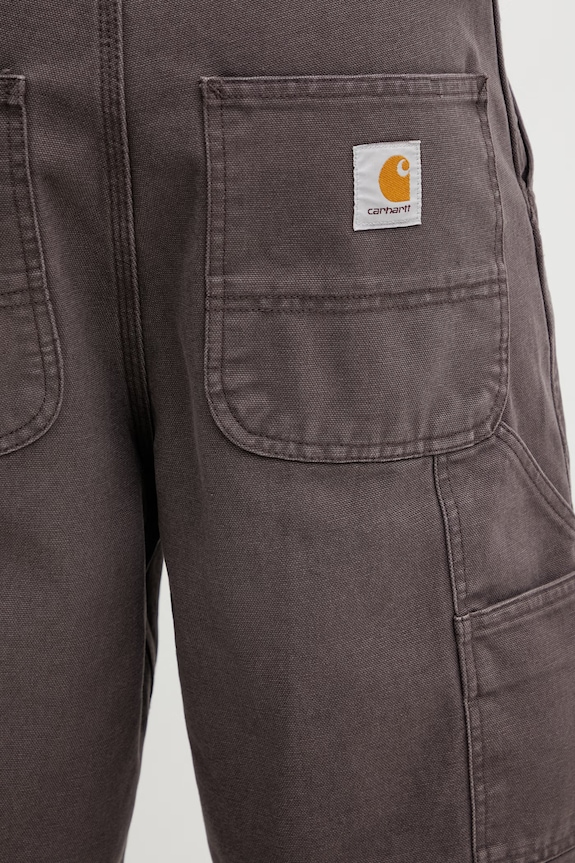 Carhartt WIP Single Knee Short pantaloni scurți de bumbac pentru bărbați I034797.3IS4O maro