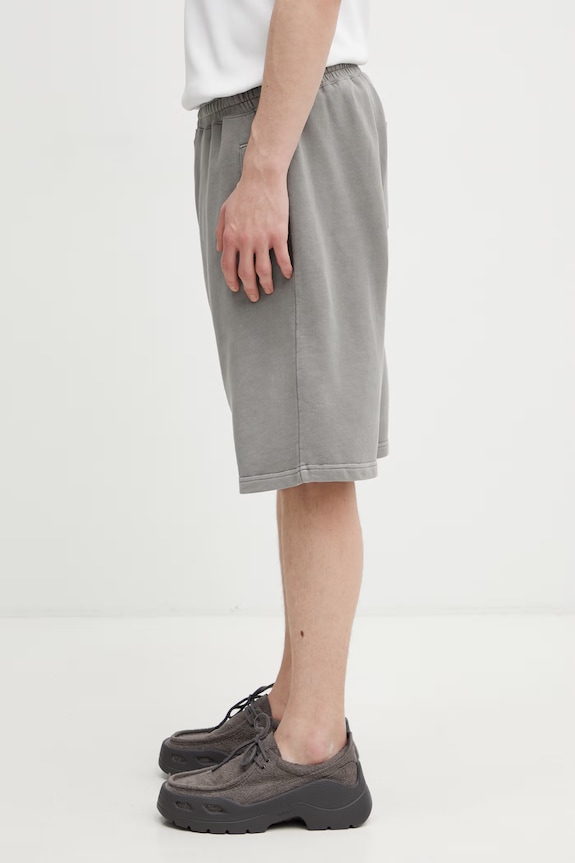 Carhartt WIP Nelson Sweat Short спортивные шорты из хлопка для мужчин I030130.2LRGD серый SS26