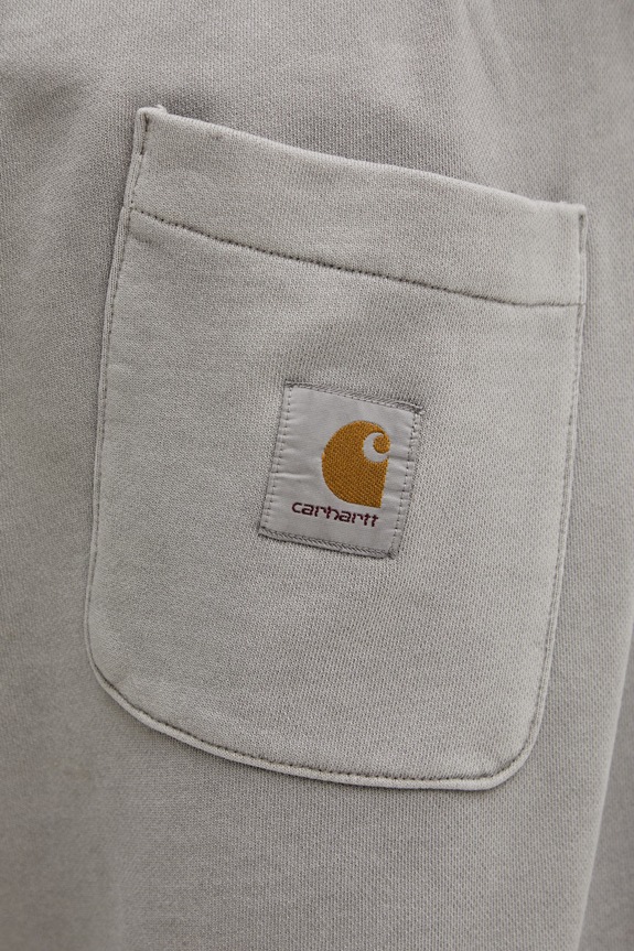 Carhartt WIP Nelson Sweat Short спортивные шорты из хлопка для мужчин серый I030130.2LRGD