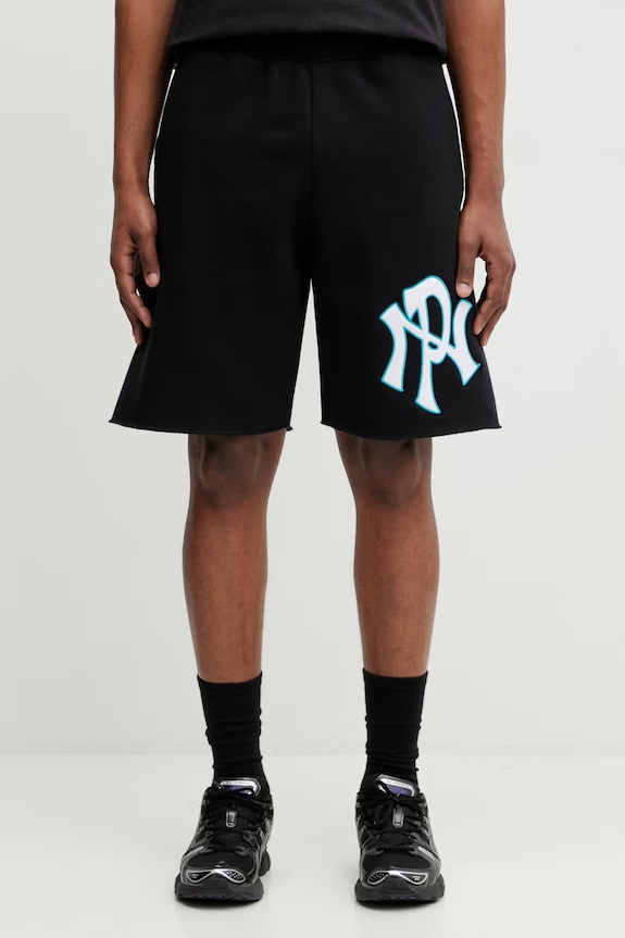 No Problemo Nyp Premium pantaloni scurți de trening pentru bărbați negru NP3005805