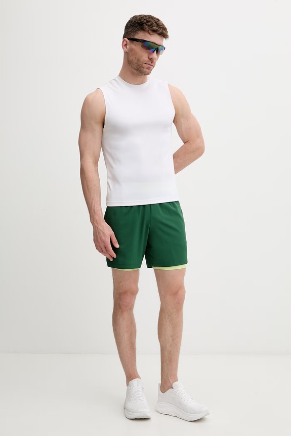 Lacoste šortky pánské GH0336 zelená SS26