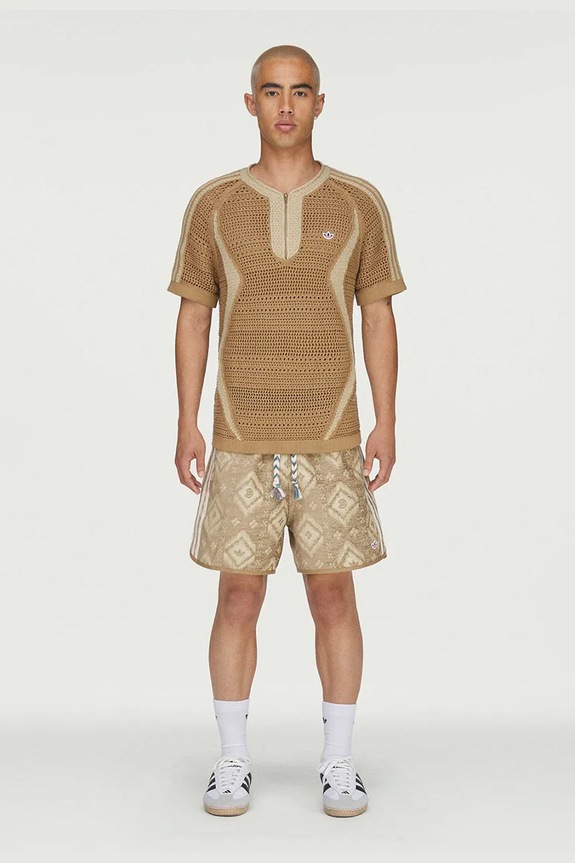 adidas Originals CLOT x adidas by Edison Chen pantaloni scurți pentru bărbați KE7068 bej SS26