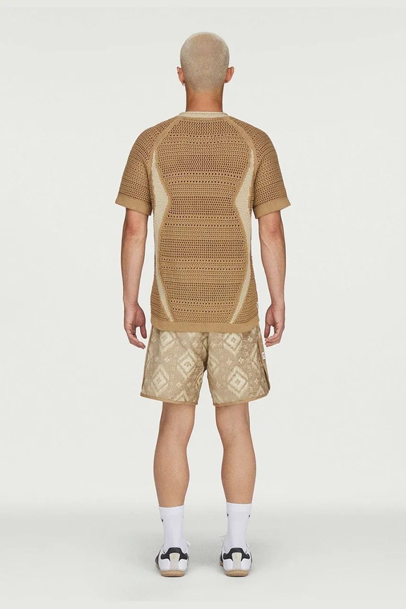 Îmbrăcăminte adidas Originals CLOT x adidas by Edison Chen pantaloni scurți pentru bărbați KE7068 bej
