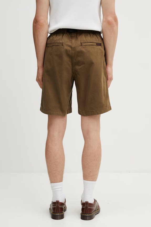 Одежда Gramicci G-Short Pigment Dyed шорты из хлопка для мужчин G4SM.P123. зелёный