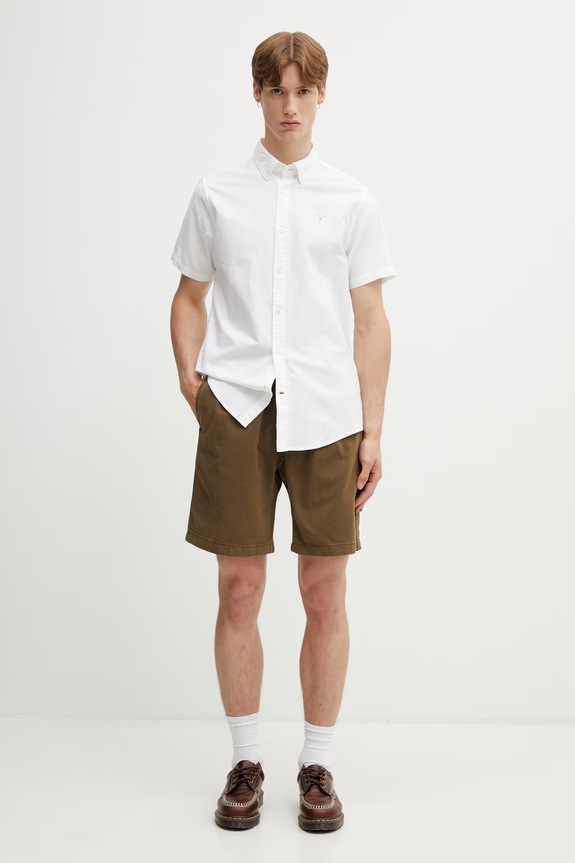 Gramicci G-Short Pigment Dyed шорты из хлопка для мужчин G4SM.P123. зелёный