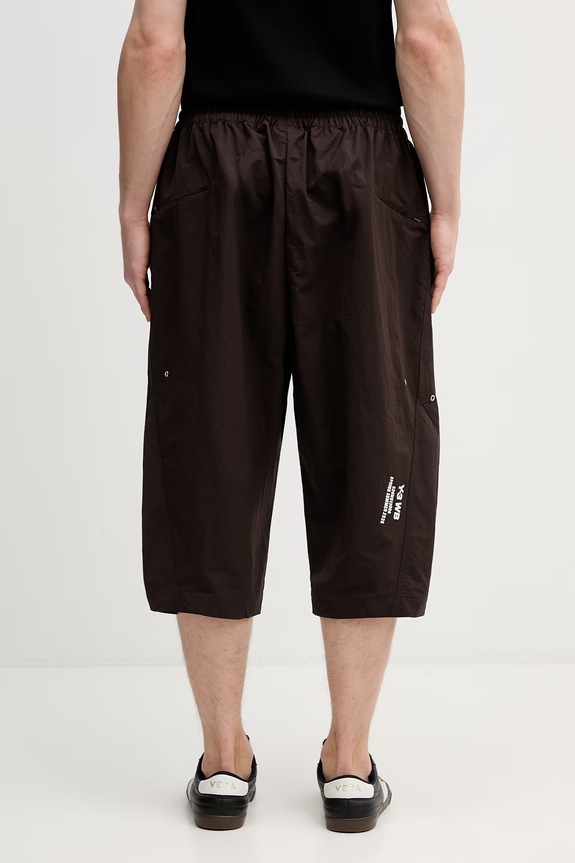 Odzież adidas Originals x Y-3 x Wales Bonner szorty z bawełną męskie KS3971 brązowy