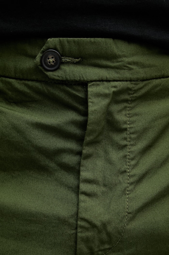 United Colors of Benetton šortky chino pánske bavlnené zelená 4W3LU9014
