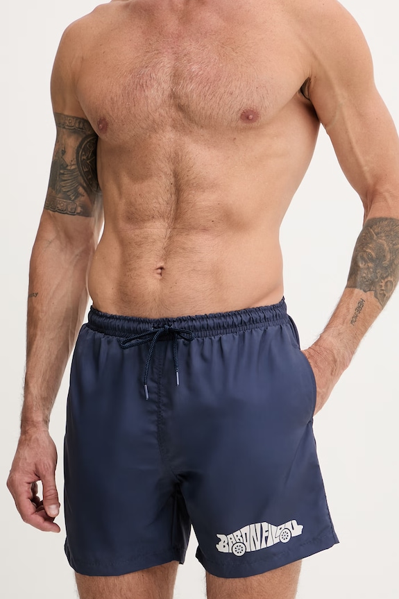 Baron Filou pantaloni scurți de baie pentru bărbați VALET MODE 000015102 bleumarin SS26
