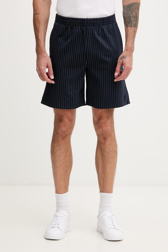 Fila pantaloni scurți de trening pentru bărbați, cu vâscoză LUCCA bleumarin FAM1187