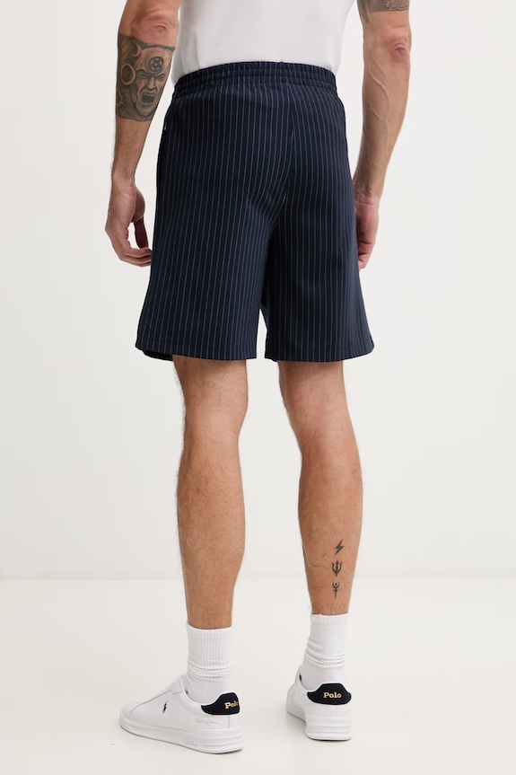 Îmbrăcăminte Fila pantaloni scurți de trening pentru bărbați, cu vâscoză LUCCA FAM1187 bleumarin