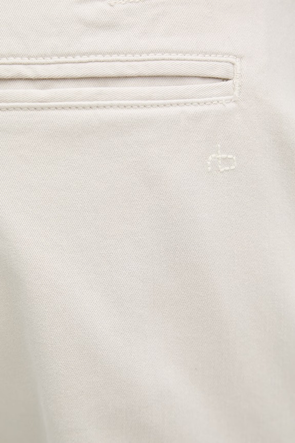 rag & bone szorty męskie z bawełną beżowy RX2626S9WCH