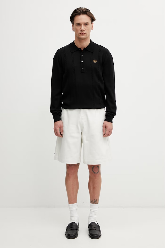 Ader Error шорты из денима для мужчин BN42FYBT0201IV бежевый