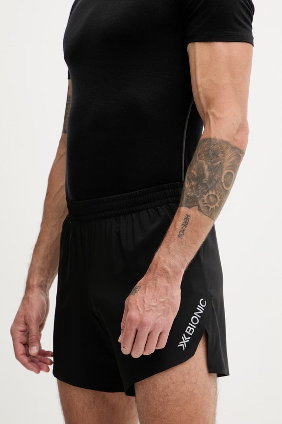 X-bionic szorty trekkingowe męskie STREAMLITE TRAIL RUNNING czarny SL.R5CSS25M