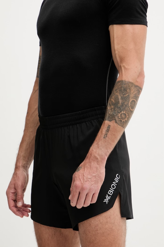X-bionic szorty trekkingowe męskie STREAMLITE TRAIL RUNNING czarny SL.R5CSS25M