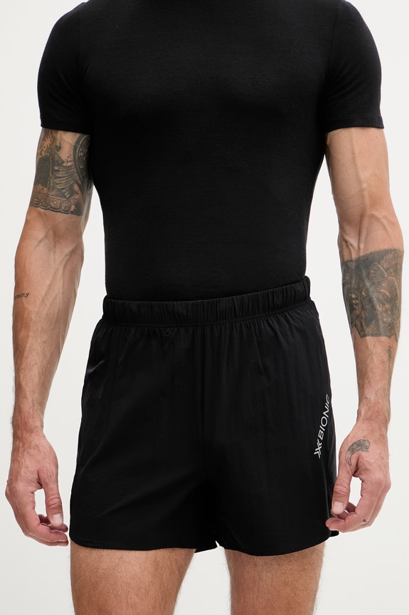 X-bionic szorty sportowe męskie COREFUSION RUN DISCOVER czarny CF.R5AAS26M