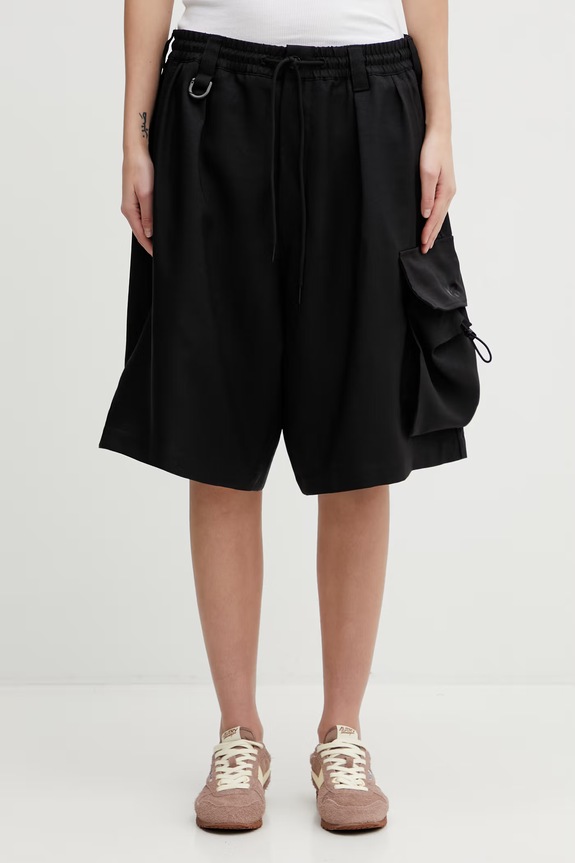 Šortky Y-3 SU CARGO SHORTS KS7652 čierna SS26