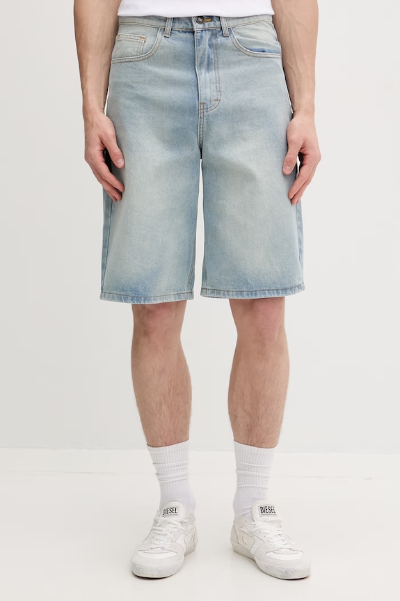 Kaotiko bermudy jeansowe AS024.01.K002 niebieski SS26