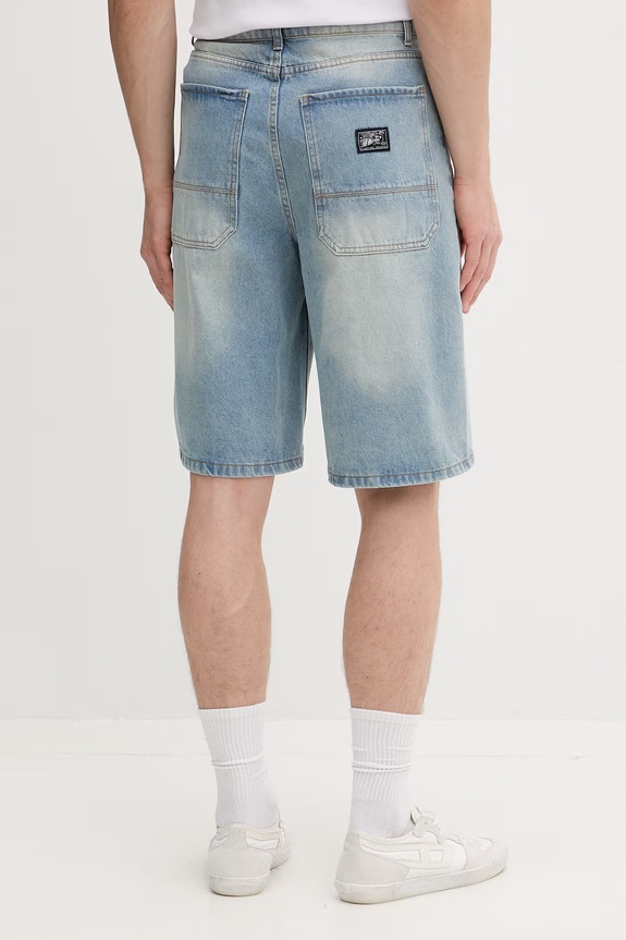 Oblačila Kaotiko bermuda hlače denim AS024.01.K002 modra