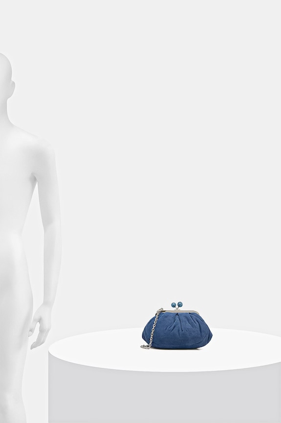 Weekend Max Mara geantă de mana din piele intoarsa AVALOIS 2615511014600