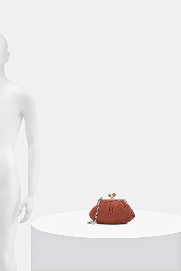 Weekend Max Mara geantă de mana din piele intoarsa AVALOIS 2615511014600