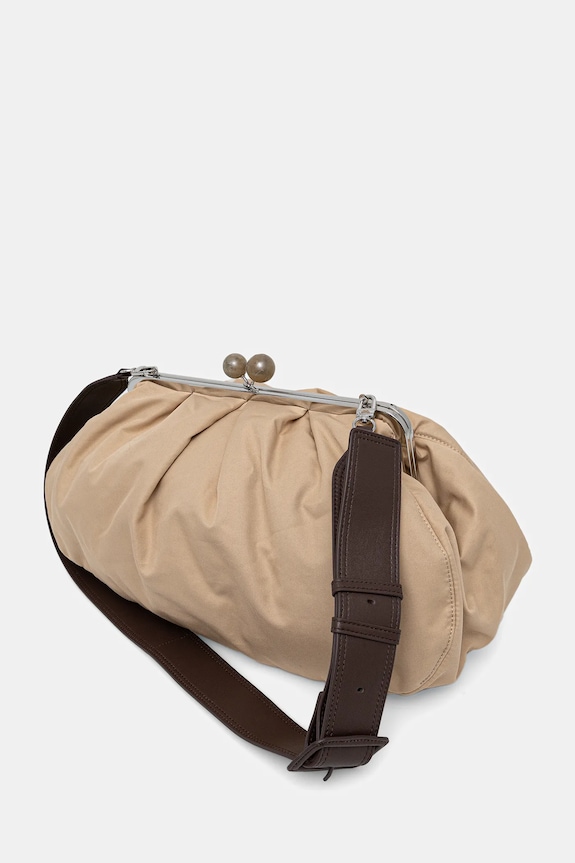 Akcesoria Weekend Max Mara torebka APIO 2615511124600 beżowy