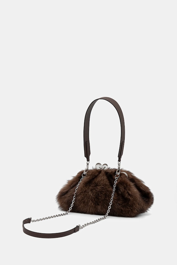 Akcesoria Weekend Max Mara torebka AORTENSIA 2615511134600 brązowy