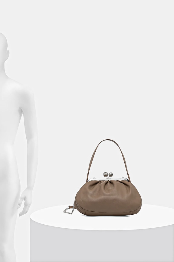 Weekend Max Mara torebka skórzana CUBICO 2615511174600