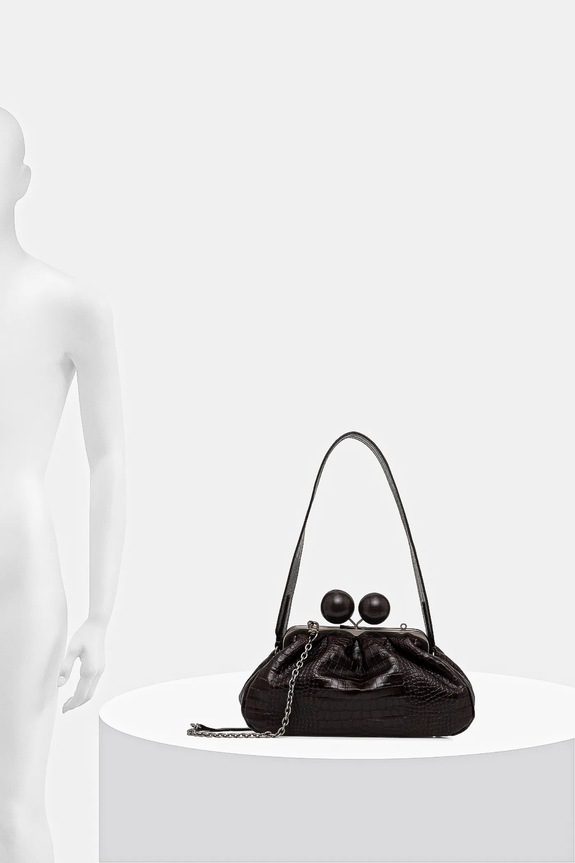 Weekend Max Mara poșetă de piele ALISSO 2615511194600
