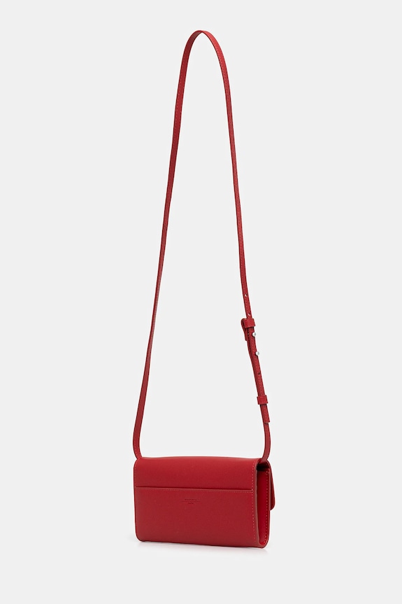 Weekend Max Mara geantă de piele PEGASO 2615711034600 rosu SS26