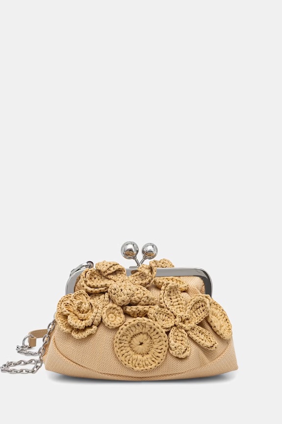 Weekend Max Mara geantă plic pentru femei ACOMUNE bej 2615511045600