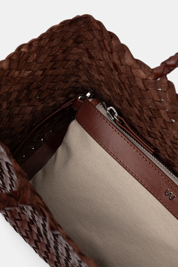 Weekend Max Mara shopper női bőr AORLI 2615511065600 barna